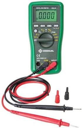Dm-45 Textron Dmm 600v Ac/dc 10a Cap Temp Elec Test Instruments Black