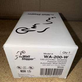 Wa-200-wv2 The Watt Stopper Wa-200-w Passive Infrared Automatic Wall Switch Free Ship