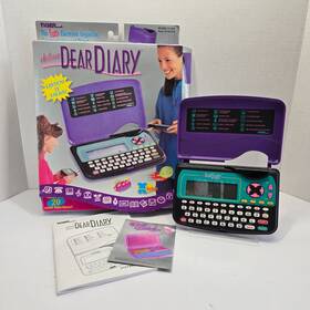 Tiger 050626710098 Vintage Deluxe Dear Diary 1995 Electronics Without Riginal Box And Manual Works
