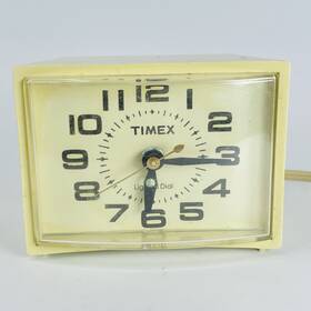 7299-3a Timex Vintage Electric Alarm Clock Lighted Dial Model Usa