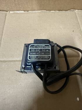 Sd-24 Todd Vtg Systems Stepdown Auto-transformer /