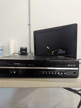 D-vr650ku Toshiba Parts Only Vcr/dvd Combo Recorder Player