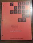 Tr-63-64 Triad 1963 Original Transformers