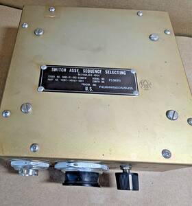 19397-140487-0001 Tracor Inc. Traco Switch Assy. Sequence Selecting