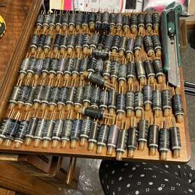 43a127940-p-1 Transistor Electronics Corporation Lot Of 96 Vintage Lamps