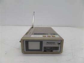 Tr-1020pa Travelvision Vintage Portable Black&white Tv/radio - No Power