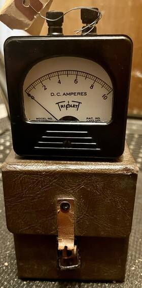 327-a Triplett D.c Ammeter