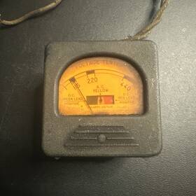 337-avp Triplett Model Three Phase Ac-dc Sold As Is