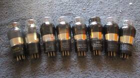 6v6g Tungsol & Other 8 Nos To Strong And Zenith Radio Audio Tubes