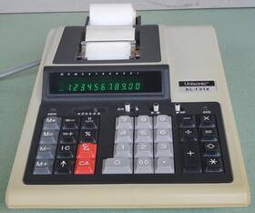 F2063807 Unisonic Xl-131x Electronic Printing Calculator