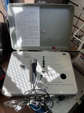 S150be Varda Vintage T150x Silent Alarm In Nice Metal Carry Case Ex Police