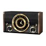 Vc-525 Victrola Modern Retro Clock Radio Bluetooth Speaker In 816203018847