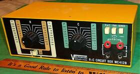 Wc-412b Vector Vid Wc412b Resistance/capacitance Circuit Substitution Box Clean