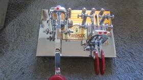 410571 Vibroplex 1 Mint Crome Double Morse Key