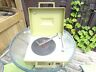 Vlp26g Rca Victor Portable Green Am Radio Phonograph Vtg Needs Needle
