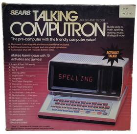 4917727 Vtel Sears 1986 Talking Computron Education System Still Works
