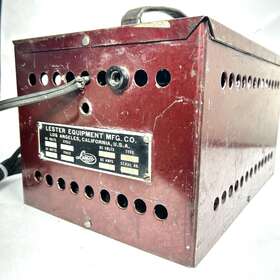 Pre-1940s Wabash R-1149 Vintage Battery Charger - Lester/lenco 12 Volt