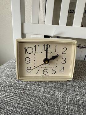22189 Westclox Vintage Bold Ii Electric Alarm Clock Model Usa Works