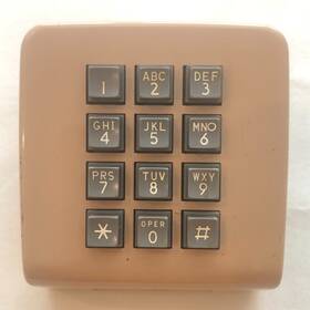 1035c3a Western Electric Electronics - Vintage 1973 Bell Dial System #1035c3a -untested