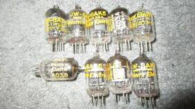 403b Western Electric 6ak5/403b 9 Nos To Strong Audio Radio Tubes