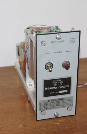 J79911a Western Electric 911a Data Test Set Rectifier For Parts