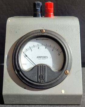 Vx-35 Westinghouse Amp Meter Type - Untested