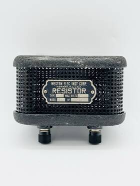 11805 Weston Electric Inst. Corp. Vintage Model 744 Resistor Type 51 Max Volts 300 I8