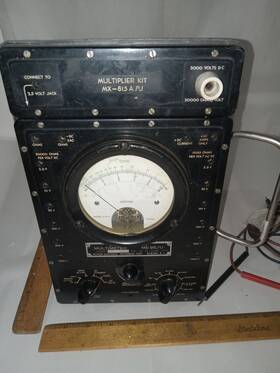 Me-9e Weston Vintage U.s.property Multimeter Model Me-9e/u Elec. Instrument Corp. Nice
