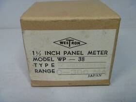 Wp-38 Westron Model 0-300 Ma Dc Milliammeter