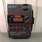 Wm-fx43 Sony Walkman Portable Cassette Player Auto Reverse Mega Bass Works