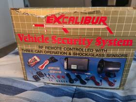 900atx Xcalibur Al900 Vintage X Caliber Auto Security System Al Still In Box