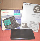 Yo-530 Sharp Vintage Personal Electronic Organizer Model Powers On