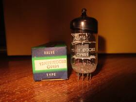 Ecc82 Zaerix Cv491 1 110% Nos Nib 12au7/ecc82/cv491 Audio Tube