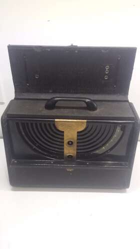 6g001y Zenith 1940s Long Distance Tube Radio - Untested Parts Or Repair