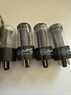 Lot Of 4: Ge 6W6GT 6DG6GT Amplifier Black Plate Vacuum Tube Nos Nib T21. Fixed Price $25.00.