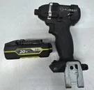 Kobalt K20ID-26A 18V Cordless Impact Driver With 20V Lithium Battery, Tested!. Fixed Price $75.00.