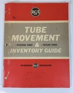 Rca Movement & Inventory Guide For Receiving Picture Tubes. Fixed Price $6.00.