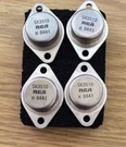 Lot Of 4 Nos Rca SK3510 Steel TO3 Npn High Voltage Audio Amplifier Transistor. Fixed Price $9.99.