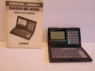 Casio SF-4000 Digital Diary W/manual Vintage 1980S Needs Battery. Fixed Price $14.00.