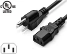 In Power Cord For Qfx PBX-71100BTL Portable Bluetooth Party Speaker AC120/240. Fixed Price $6.98.