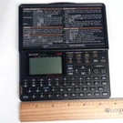 Sharp ZQ-2000 16KB Electronic Organizer Untested For Parts Repair. Fixed Price $6.47.