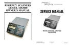 Regency MX-5000 Base Scanner Owner's Instruction Manual And Service. Fixed Price $22.95.