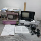 Radio Shack B&w 5" Television W/am-fm Cat# 16-124, Cords Manual Test Nos. Fixed Price $35.88.