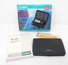 Casio SF-A10 Icon Data Bank 32KB Directory Calendar Memo Currency World Time. Fixed Price $13.19.