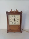 Vtg General Electric Table Desk Shelf Analog Roman Clock Model 8101A Works. Fixed Price $12.50.