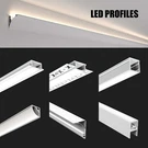 1M Led Profile Aluminium Channel Extrusion Housing Track For Strip Light. Fixed Price $223.03.