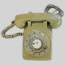 Vintage Stromberg Carlson Rotary Desk Toptelephone SC-500D Dial-pale Green. Fixed Price $85.00.