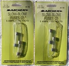 Nos Vintage Pair Archer Slow Blow Fuses Amps, 250 Volts 270-1287 Radio Shack. Fixed Price $5.99.