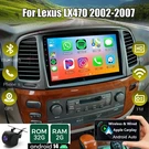For Lexus LX470 2002-2007 Stereo Radio Apple Carplay Android 14 Gps Wifi Fm. Fixed Price $243.20.