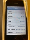 Apple Iphone 3G 8GB Black At&t MB702LL Lightly Used. Fixed Price $39.99.